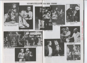 1984 Williamson collage programme What if you Died Tomorrow